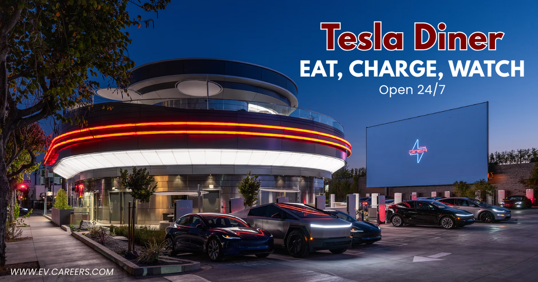 Tesla Diner: Eat, Charge, Watch 🍔 Subaru's New Beast 💪 IONNA partners with Wawa + 3k Chargers! ⚡ Rivian Expands & Builds Jobs 🚙
